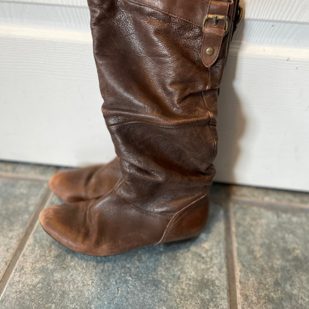 Aldo Brown Below the Knee Boots